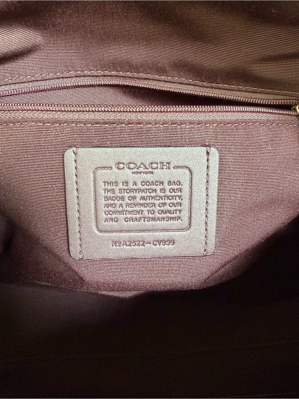 NWT Coach Rowan Large Satchel Crossbody Bag Signature Canvas Walnut Black CEY74 - Picture 11 of 12